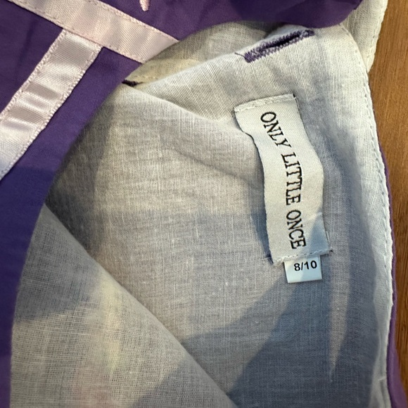 Only Little Once Peplum Size 8/10 Rapunzel with Lace and Embroidery - Picture 3 of 3